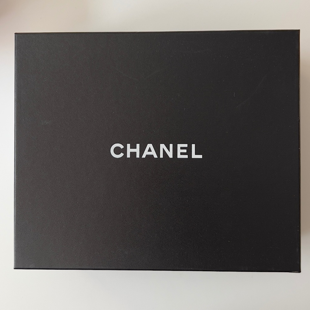 Chanel Shoe Box 10.25”x 12.25”x 4.5”